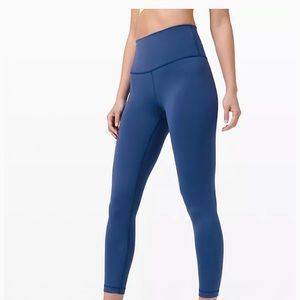 LULULEMON Wunder Train HR Tight 25" Sz 8-BLACK